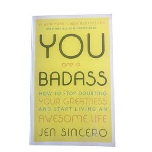 You Are‎ A Badass Jen Sincero Self Help Personal Growth Book